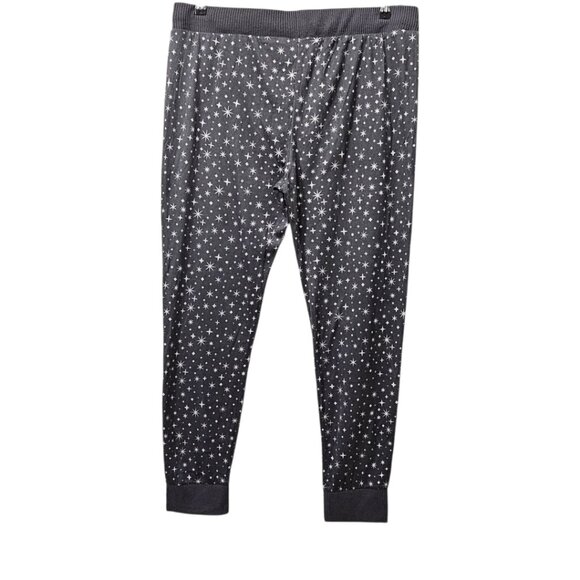 Honeydew New Star Seeker Brushed Jersey Lounge Gray Star Pajama Set 2Pc Set - Picture 8 of 12